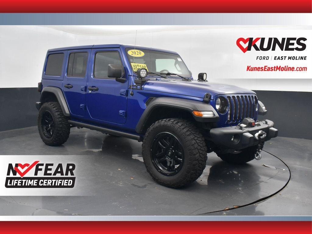 used 2020 Jeep Wrangler Unlimited car, priced at $34,000
