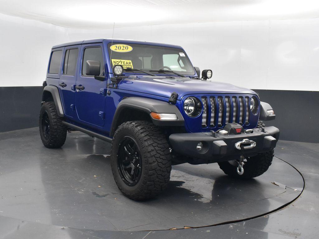 used 2020 Jeep Wrangler Unlimited car, priced at $34,000
