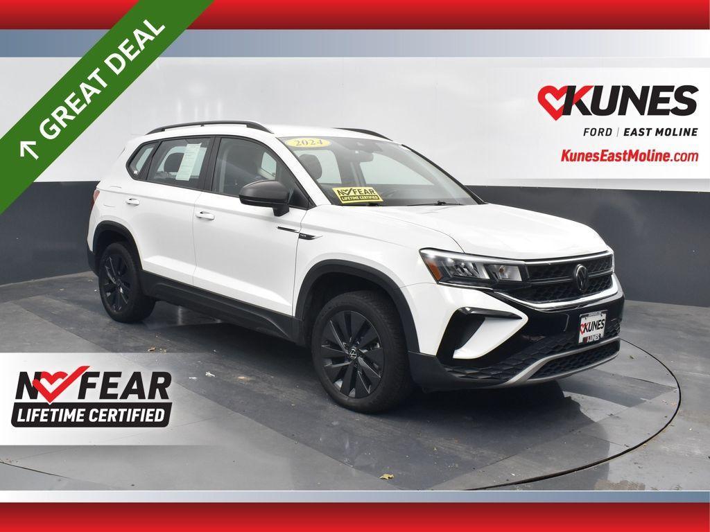 used 2024 Volkswagen Taos car, priced at $18,413