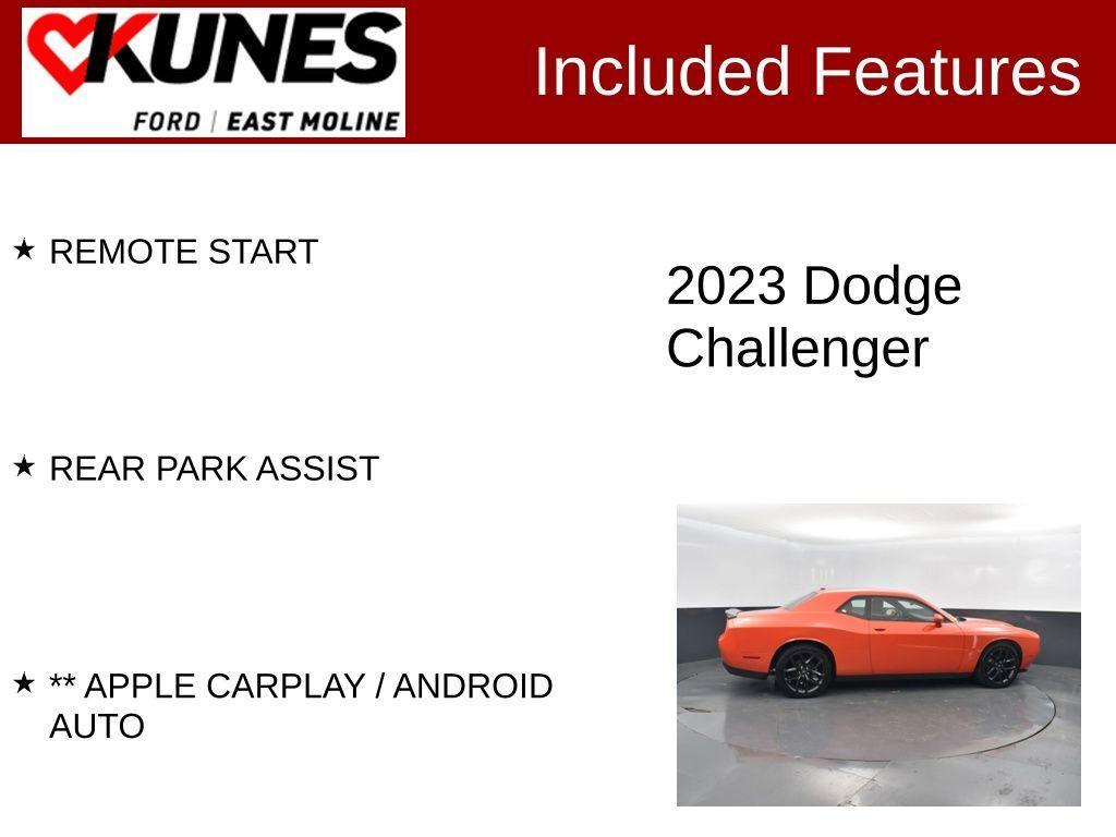used 2023 Dodge Challenger car, priced at $24,921