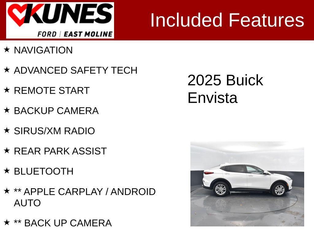 used 2025 Buick Envista car, priced at $24,690