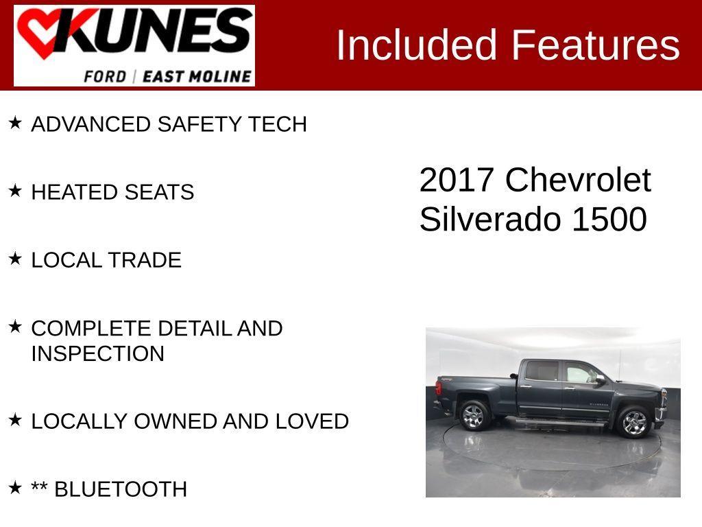 used 2017 Chevrolet Silverado 1500 car, priced at $22,888