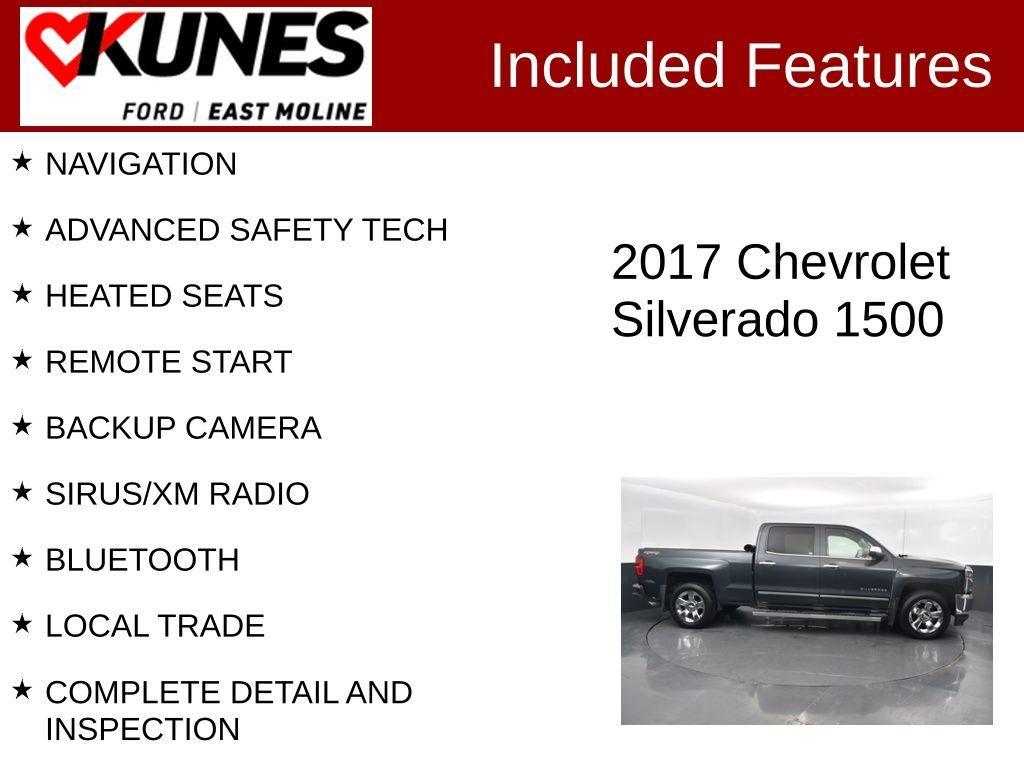 used 2017 Chevrolet Silverado 1500 car, priced at $20,990