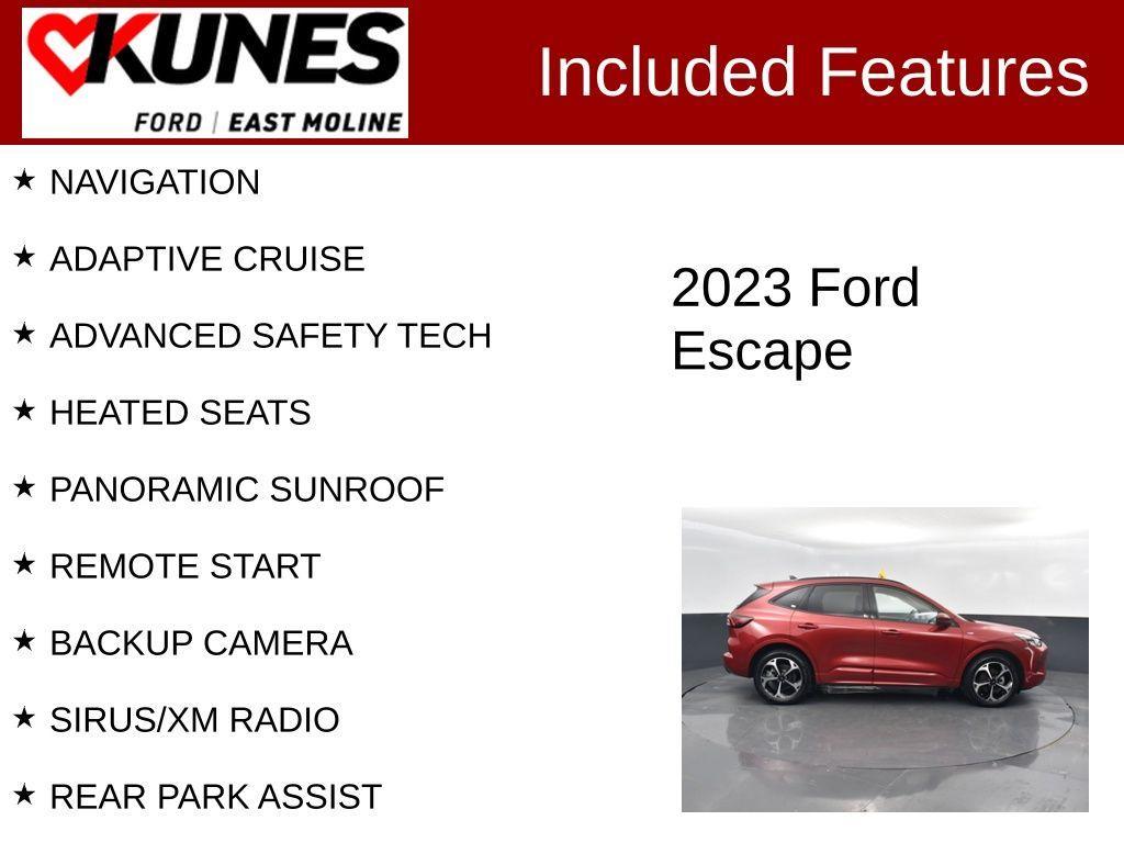 used 2023 Ford Escape car, priced at $26,552