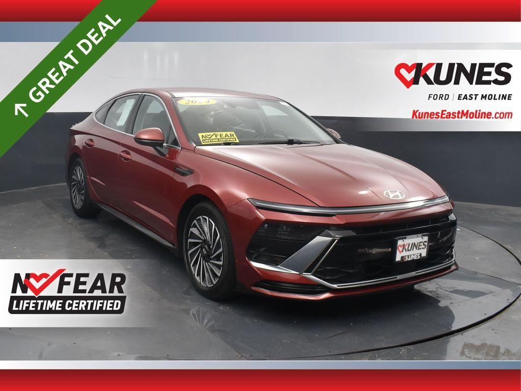 used 2024 Hyundai Sonata Hybrid car, priced at $23,720