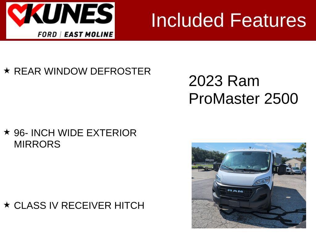 used 2023 Ram ProMaster 2500 car, priced at $29,928