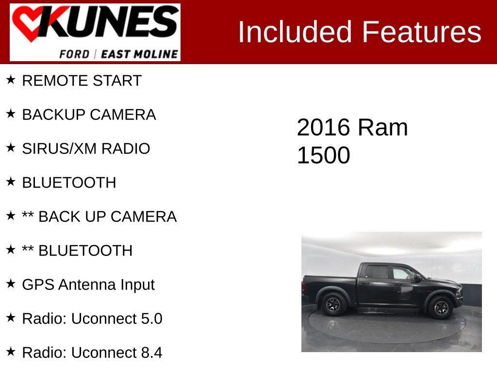 used 2016 Ram 1500 car, priced at $20,823