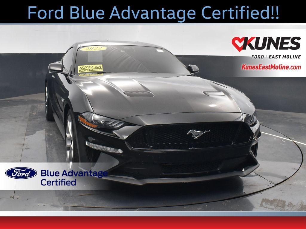 used 2022 Ford Mustang car, priced at $38,116