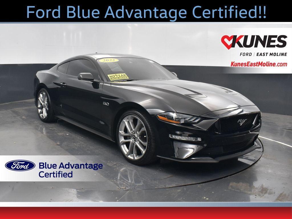 used 2022 Ford Mustang car, priced at $37,816
