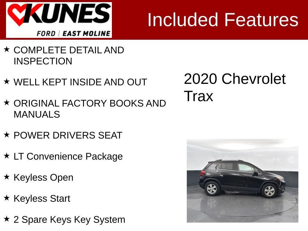 used 2020 Chevrolet Trax car, priced at $15,209