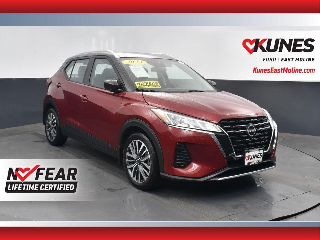 used 2023 Nissan Kicks car, priced at $18,749