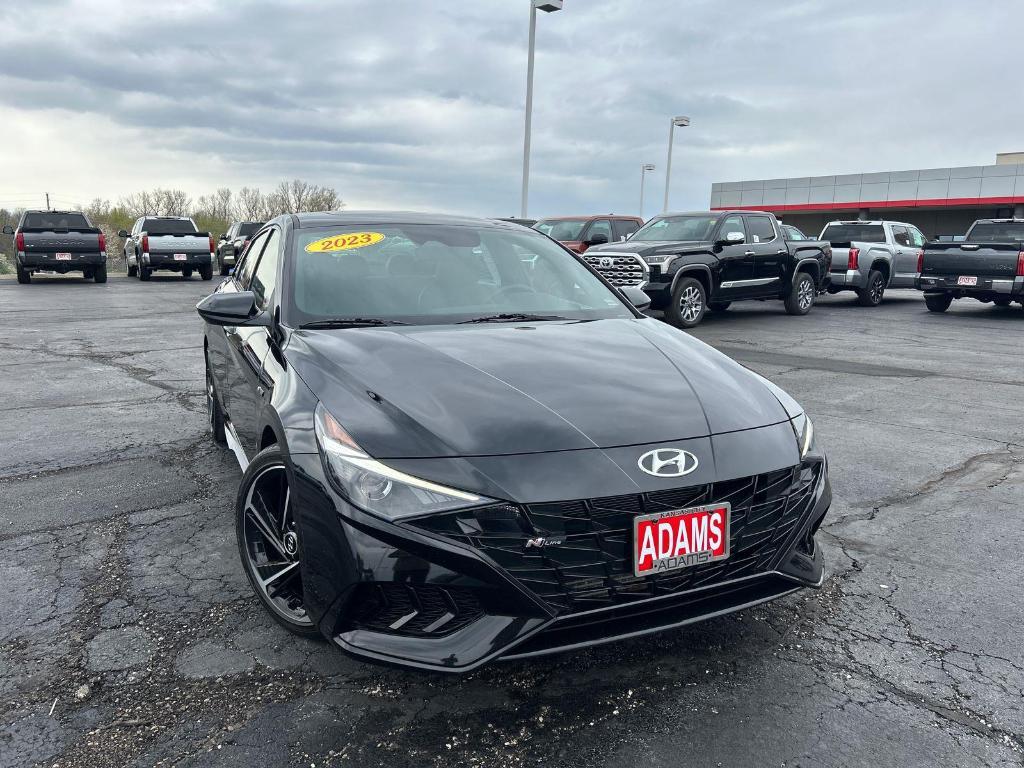 used 2023 Hyundai Elantra car, priced at $23,915
