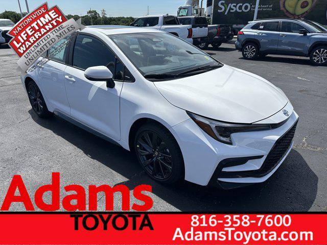 new 2025 Toyota Corolla car, priced at $28,209