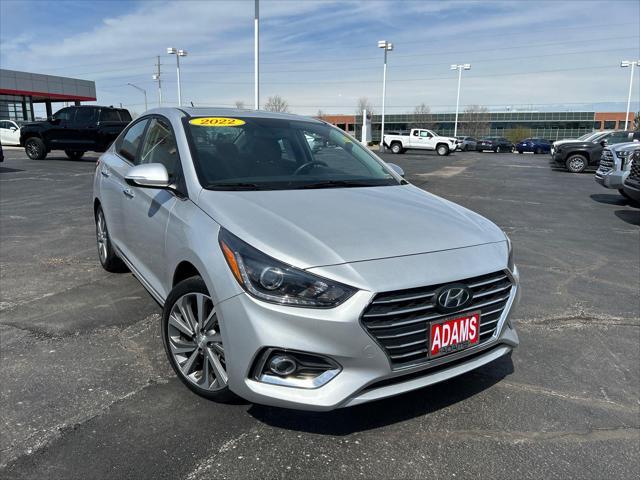 used 2022 Hyundai Accent car, priced at $19,815