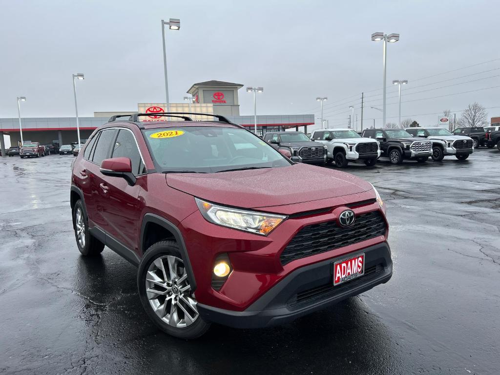 used 2021 Toyota RAV4 car, priced at $27,315