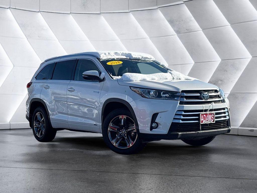 used 2018 Toyota Highlander Hybrid car, priced at $23,915