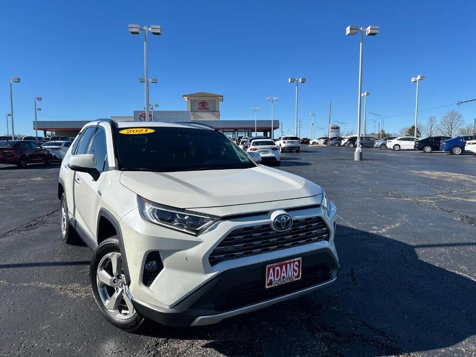 used 2021 Toyota RAV4 Hybrid car, priced at $34,915