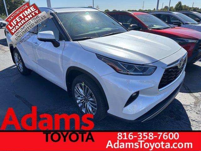 new 2025 Toyota Highlander car, priced at $55,073