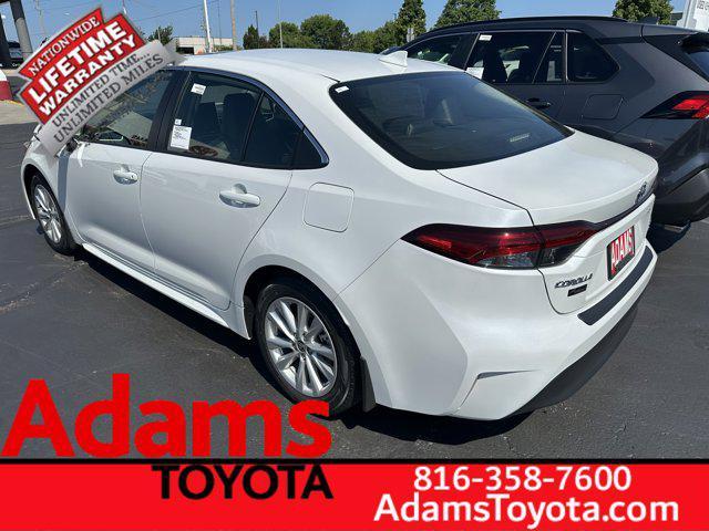 new 2025 Toyota Corolla Hybrid car, priced at $31,038