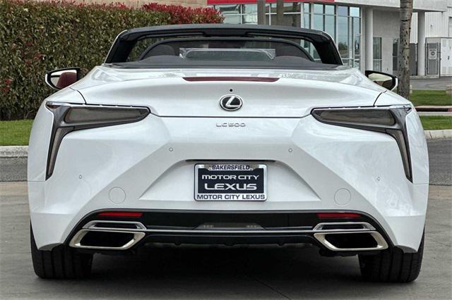 new 2024 Lexus LC 500 car, priced at $115,185