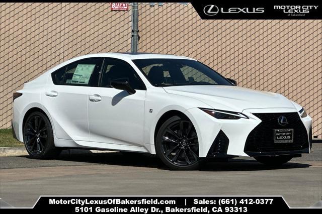 new 2025 Lexus IS 350 car, priced at $49,478