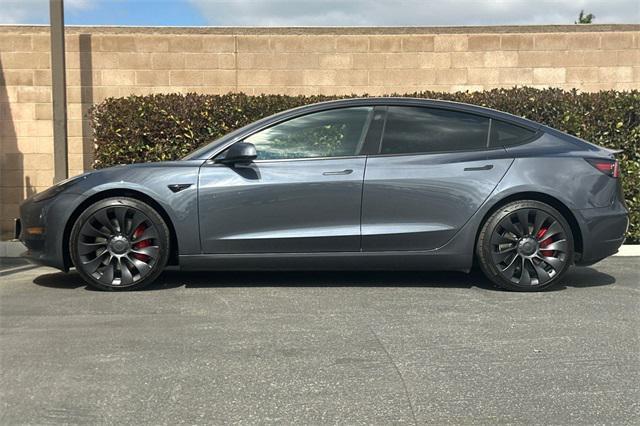 used 2022 Tesla Model 3 car, priced at $33,555