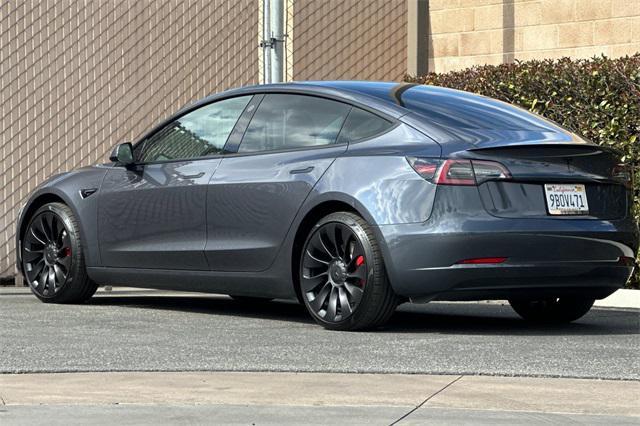 used 2022 Tesla Model 3 car, priced at $33,555