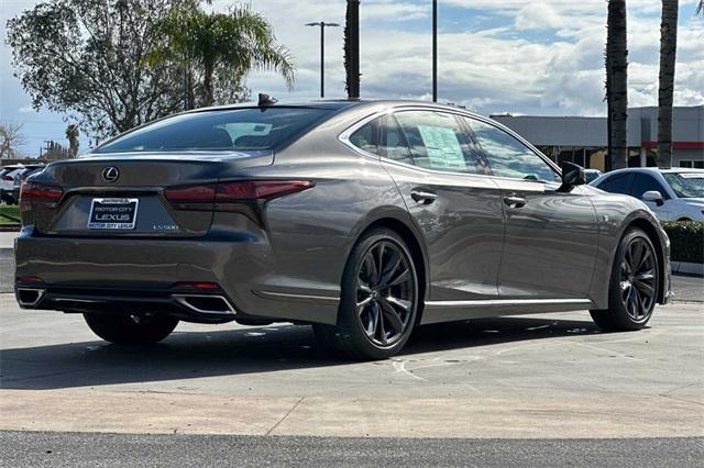 new 2024 Lexus LS 500 car, priced at $95,415