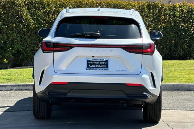 new 2025 Lexus NX 250 car, priced at $44,805