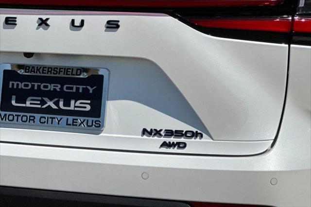 new 2025 Lexus NX 350h car, priced at $54,620