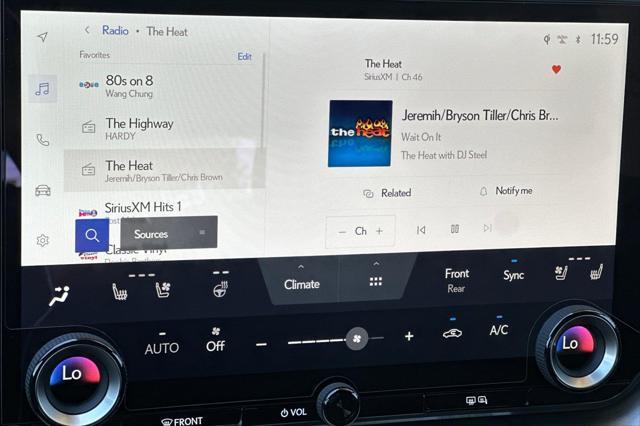 new 2025 Lexus TX 350 car, priced at $64,168
