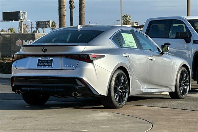 new 2024 Lexus IS 350 car, priced at $48,165