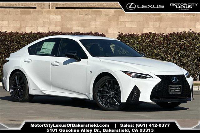 new 2025 Lexus IS 350 car, priced at $49,228