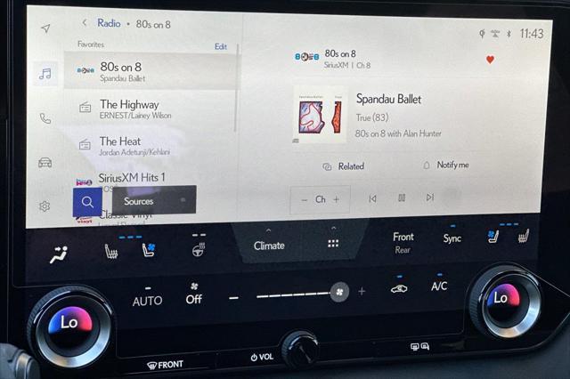 new 2025 Lexus RX 350 car, priced at $58,498