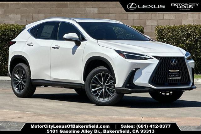 new 2025 Lexus NX 350h car, priced at $50,024