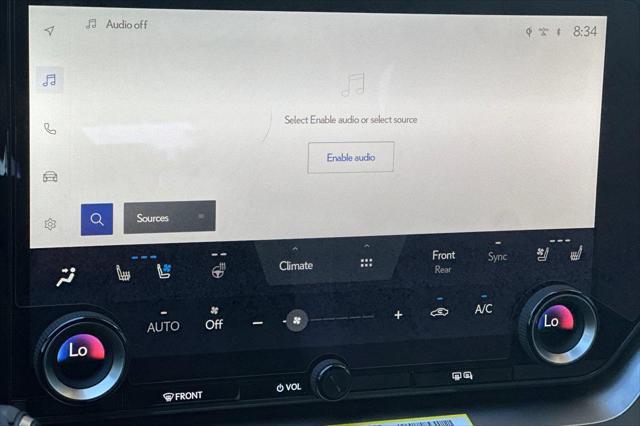 new 2025 Lexus TX 350 car, priced at $63,323