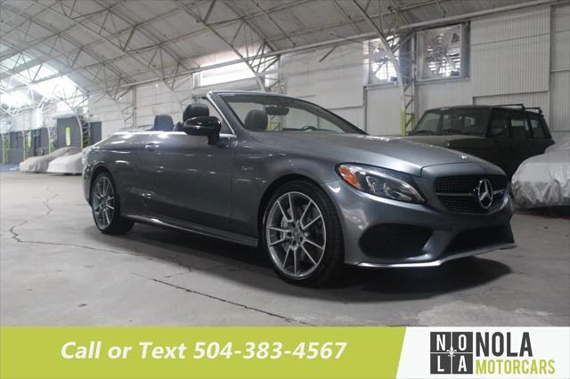 used 2017 Mercedes-Benz AMG C 43 car, priced at $31,900