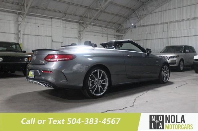 used 2017 Mercedes-Benz AMG C 43 car, priced at $31,900