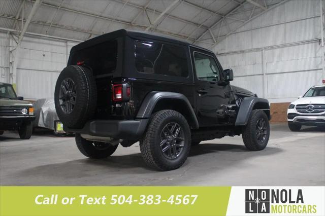 used 2024 Jeep Wrangler car, priced at $35,900