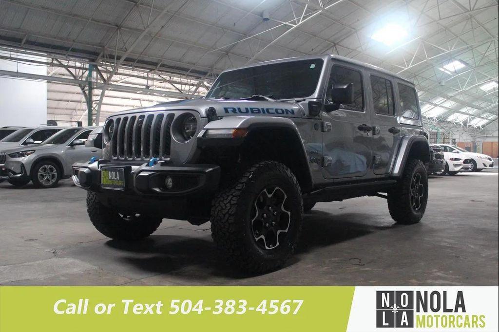 used 2021 Jeep Wrangler Unlimited 4xe car, priced at $33,850