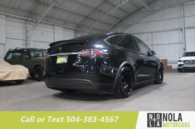 used 2020 Tesla Model X car, priced at $45,900