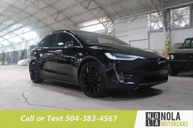 used 2020 Tesla Model X car, priced at $45,900