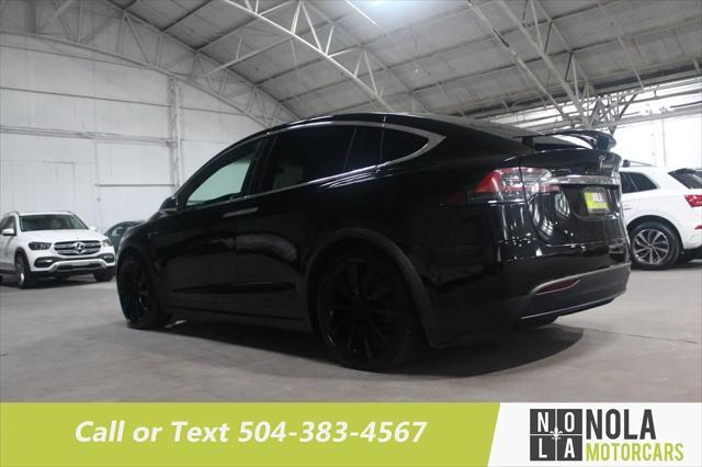 used 2020 Tesla Model X car, priced at $45,900