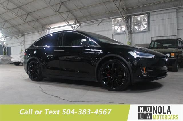 used 2020 Tesla Model X car, priced at $45,900