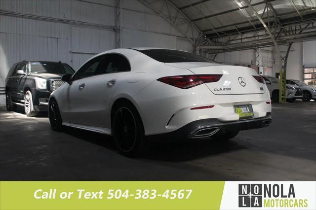 used 2022 Mercedes-Benz CLA 250 car, priced at $31,900