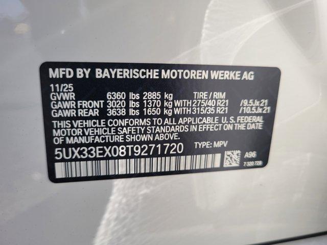 new 2026 BMW X6 car, priced at $86,525