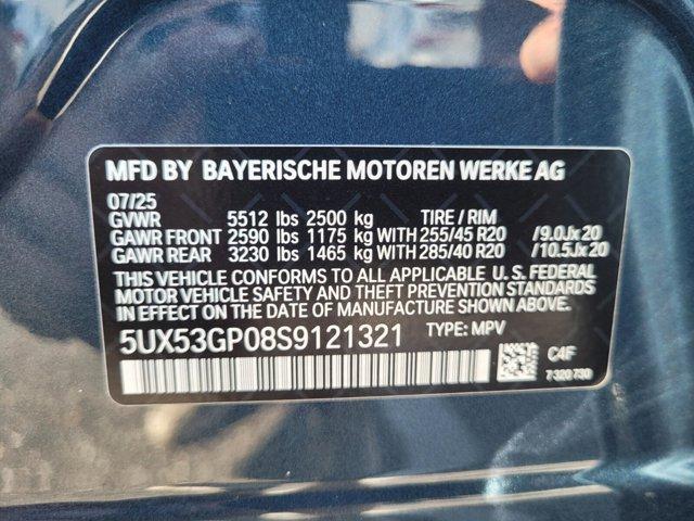 new 2025 BMW X3 car, priced at $56,960