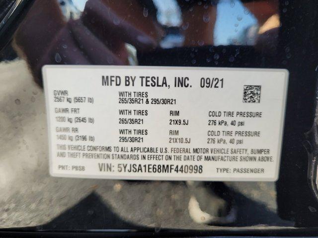 used 2021 Tesla Model S car, priced at $60,888