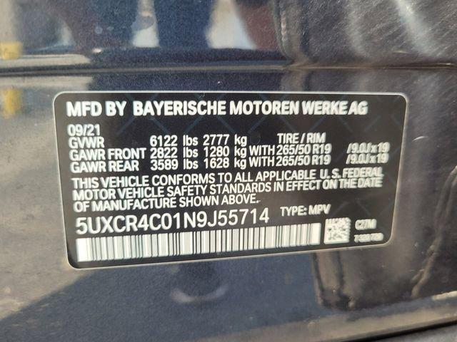used 2022 BMW X5 car, priced at $38,939