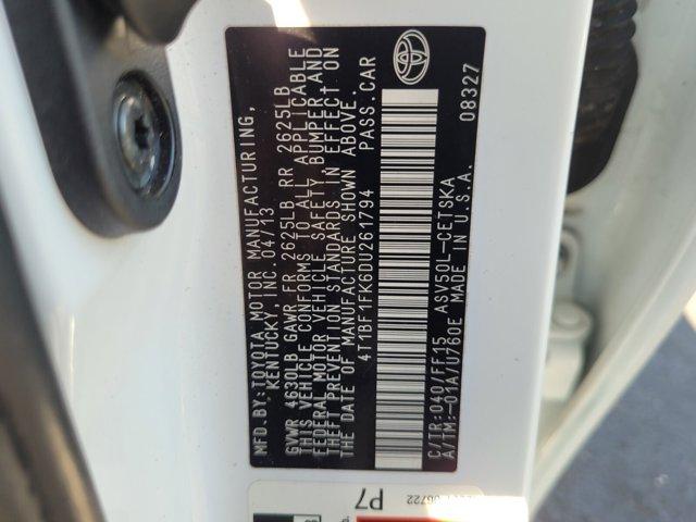 used 2013 Toyota Camry car, priced at $9,995